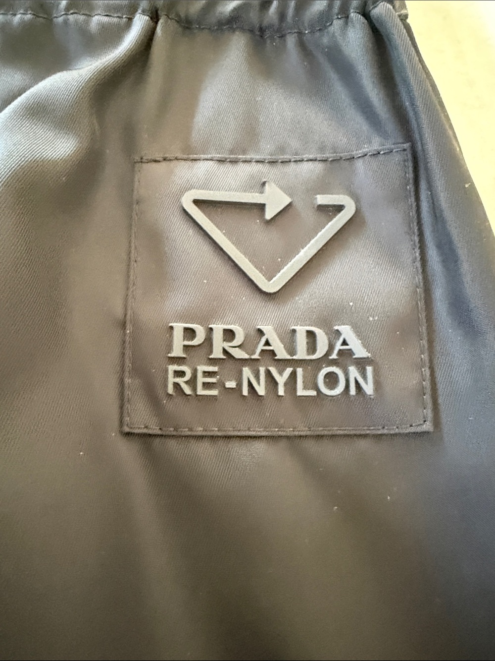 Authentic black Prada  Re/Nylon Track Pants - Picture 7 of 9